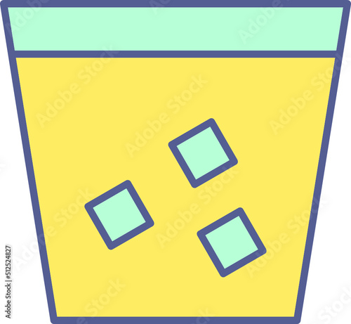 Unique Double Shot Vector Icon