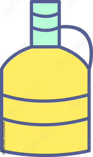 Unique Moon Shine Vector Icon