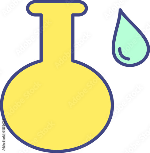 Acidic Liquid Vector Icon