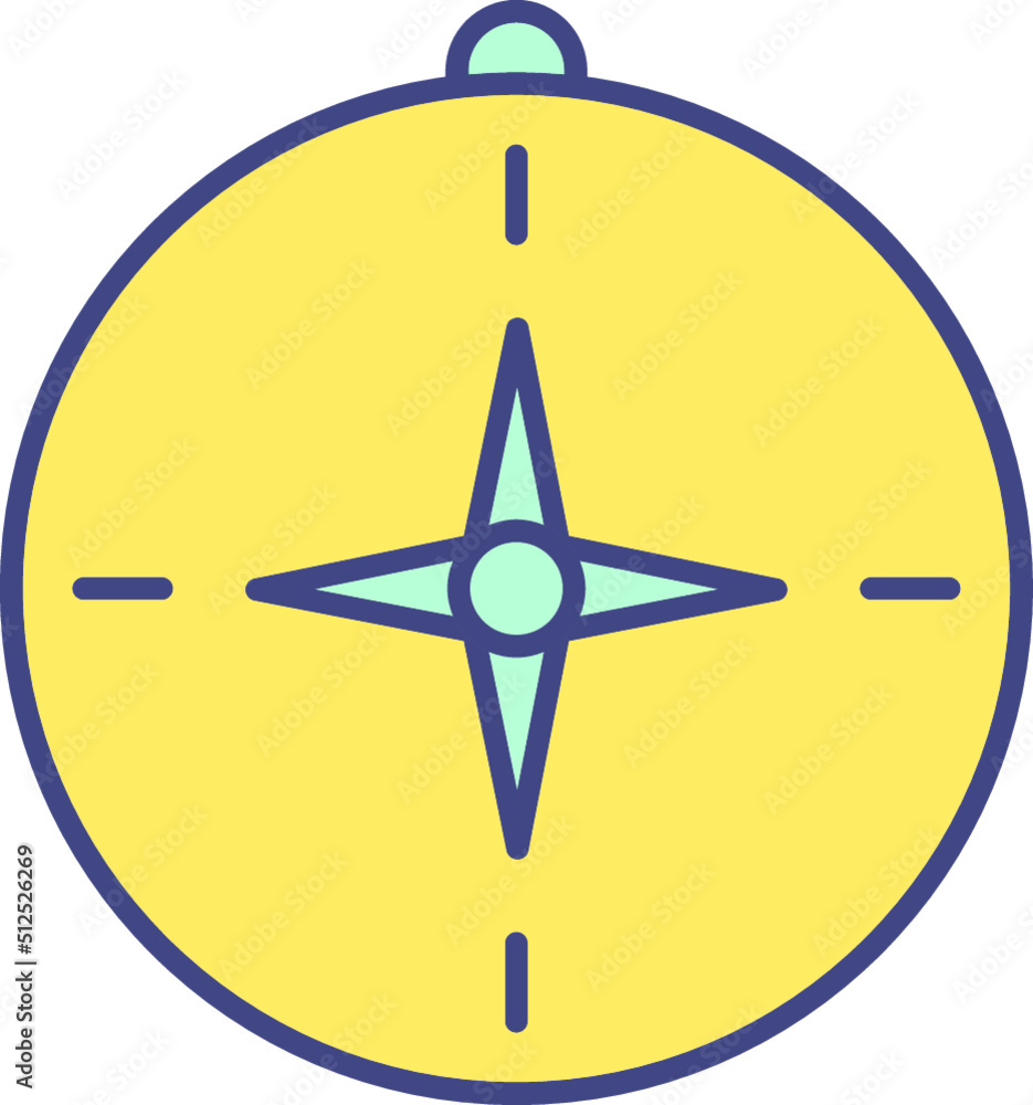 Compass Vector Icon