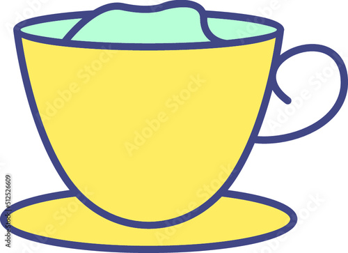 Creamy Coffee Vector Icon