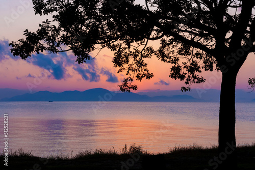 琵琶湖畔の朝