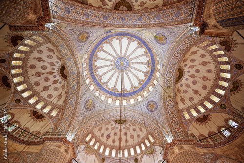 Wallpaper Mural Blue Mosque (Sultan Ahmeth Camii) year 1616, Istanbul, Turkey, Asia. Torontodigital.ca