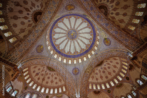 Wallpaper Mural Blue Mosque (Sultan Ahmeth Camii) year 1616, Istanbul, Turkey, Asia. Torontodigital.ca