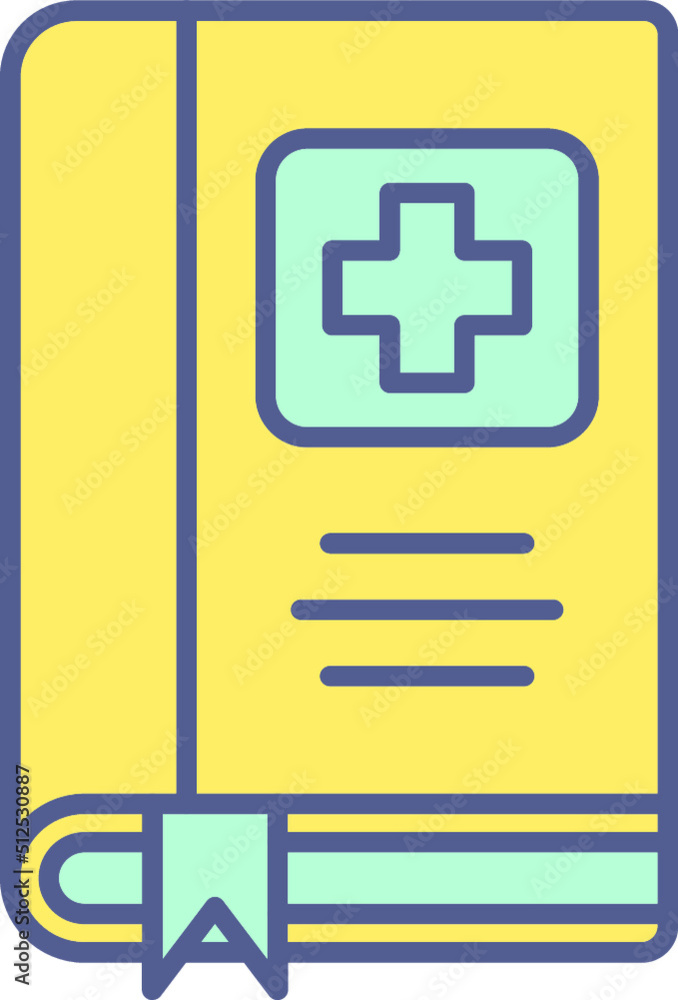 Obraz premium Unique Line filled Icon