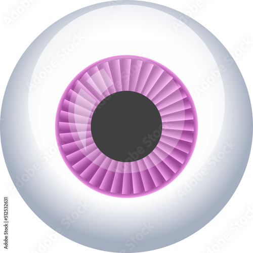 Eyeball clipart design illustration