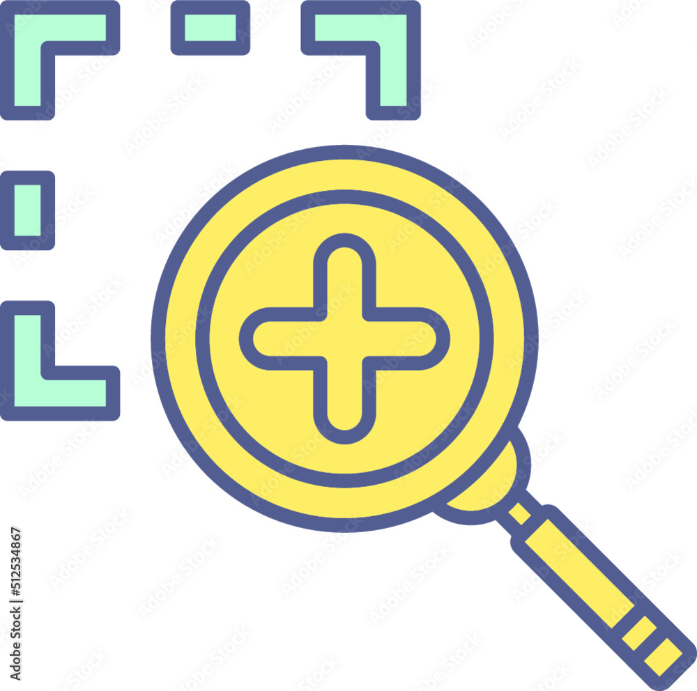 Obraz premium Unique Line Filled Icon