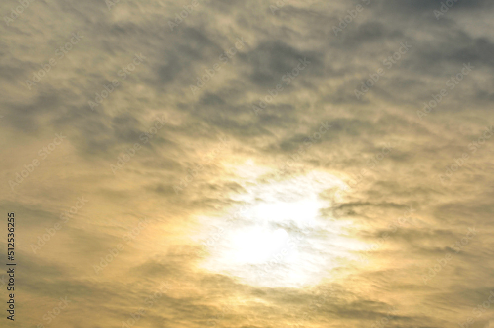 clouds and sunset