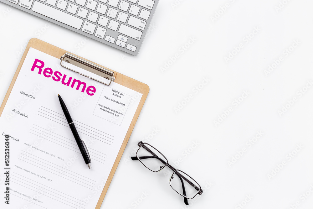 We are hiring. Resume application form ready to be reviewed We are hiring. Resume application form ready to be reviewed
