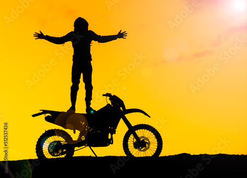 creating content from social media with motorcycle rides and shows