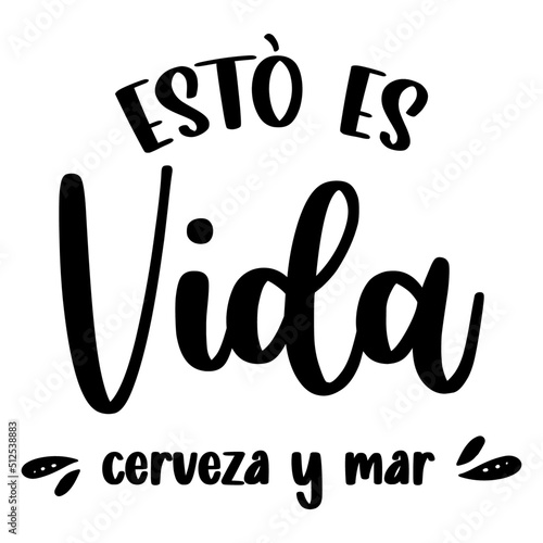 This is life. Sea and beer