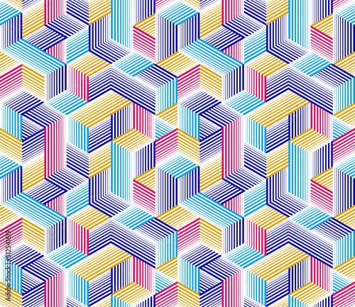 Seamless isometric lines ge...