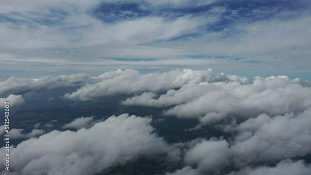 Wolkenaufnahmen aus der Luft Wolkenaufnahmen aus der Luft