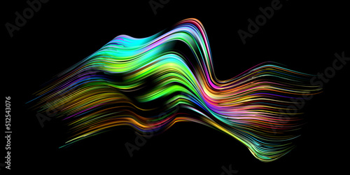 Fluffy bunch of blades of grass or hairs. Smear of dry paint, lines fluttering in the wind.