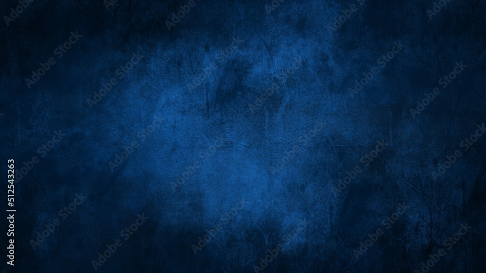 Abstract dark blue background vintage grunge texture , Wallpaper Illustration background 