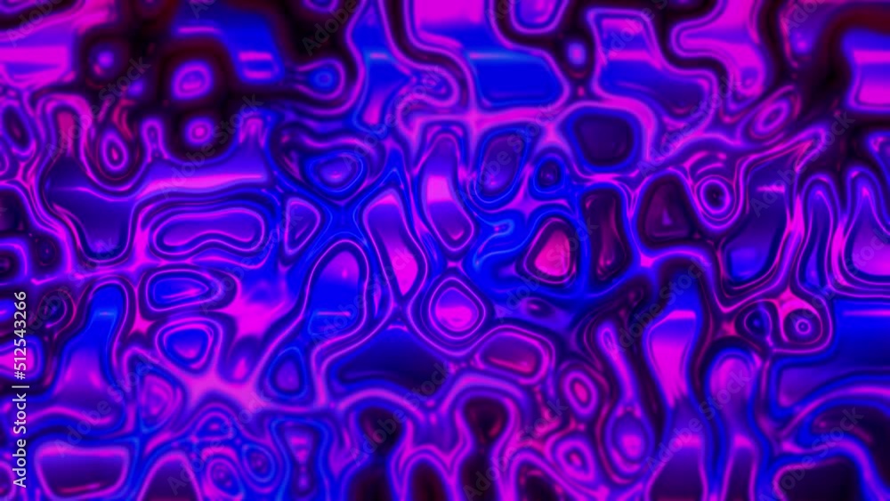 Liquid Fractual Background | Animation Modern Reflection Map Texture ...