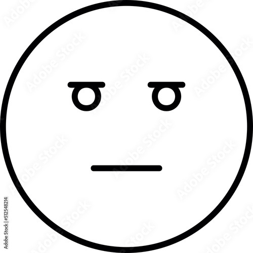 Expressionless Face Icon