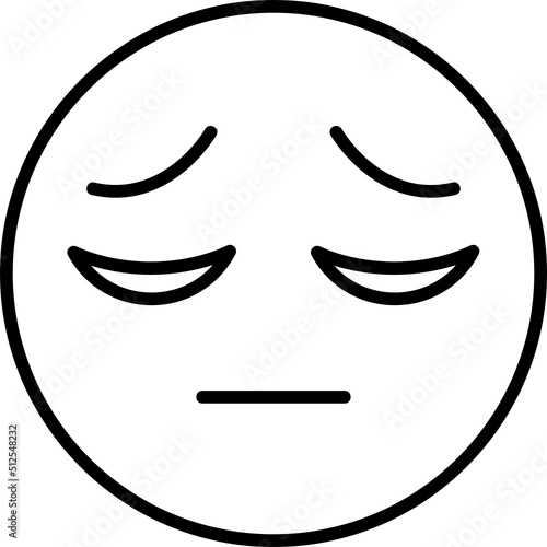 Pensive Face Icon