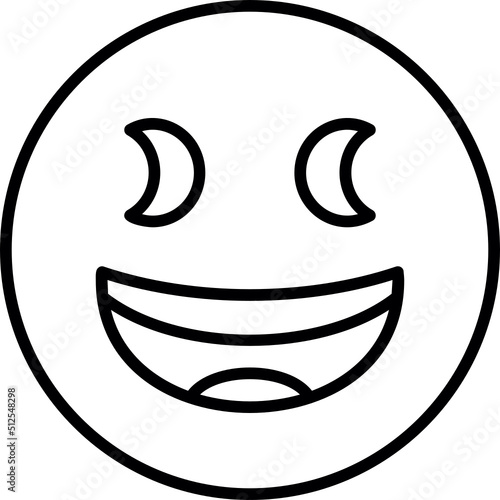 Grinning Squinting Face Icon