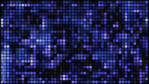 Wallpaper Mural Animated blue Digital Square looped technology Background appears and disappears, looped Torontodigital.ca