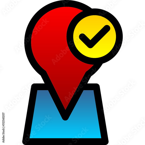 Arrived Destination Icon