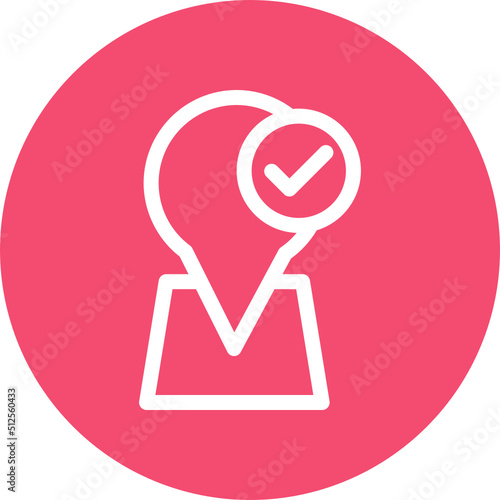 Arrived Destination Icon