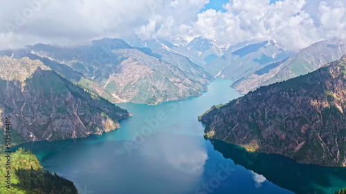 Beautiful mountain lakes, Sura Cheleg Reserve, Kyrgyzstan