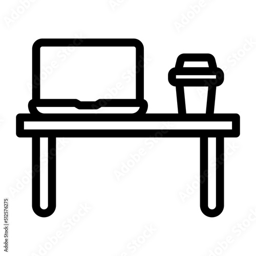 workspace line icon