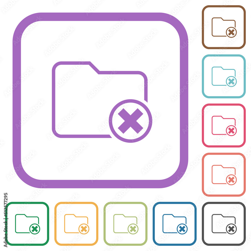 Cancel directory simple icons Cancel directory simple icons