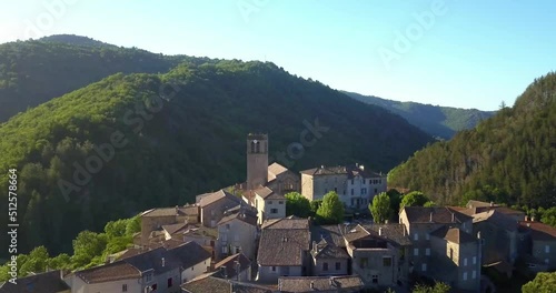 Vol sur Vallées d'Antraigues-Asperjoc