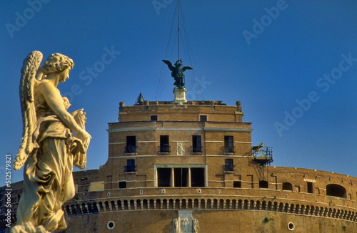 The Fortress of Castel Sant' Angelo, Rome, Italy. photo
