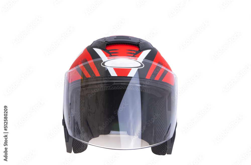 Fototapeta premium motorcycle helmet isolated