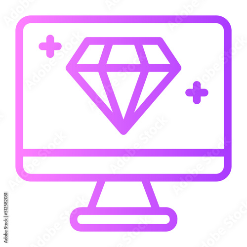 illustration gradient icon