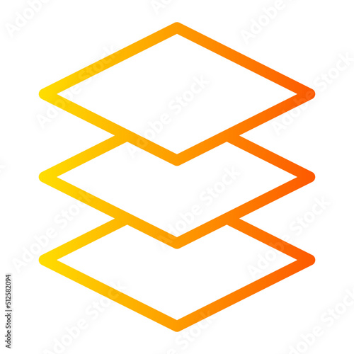 layer gradient icon