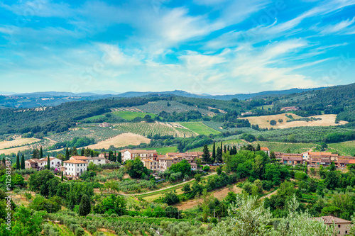 San Gimignano  Toscana  Italy