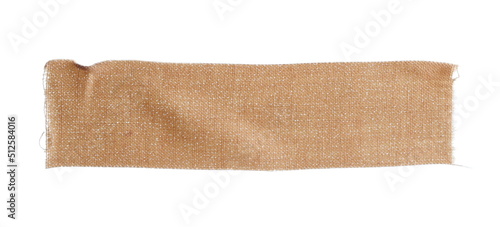 Clean adhesive bandage, isolated on white clipping path