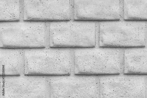 White Stone Brick Fence Texture Gray Grunge Background Pattern Wallpaper