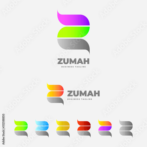 Z Branding Letter Logo Design Template photo