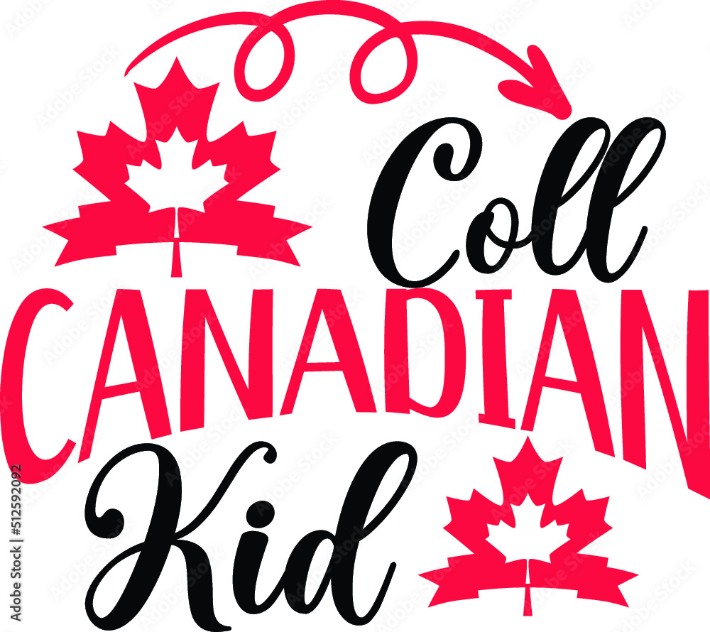 Canada SVG, Canada Day svg, Canadian love svg, Canada word art svg
