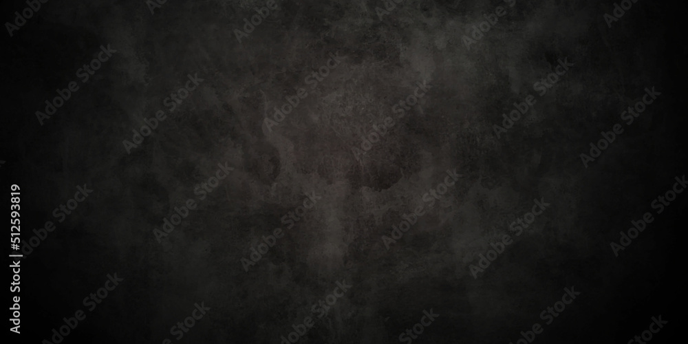 Dark black grunge textured concrete backdrop background. Panorama dark grey black slate background or texture. Vector black concrete texture. Stone wall background.
Dark black grunge textured concrete backdrop background. Panorama dark grey black slate background or texture. Vector black concrete texture. Stone wall background.