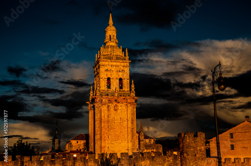 Torre de la catedral de Burgo de osma (SORIA)