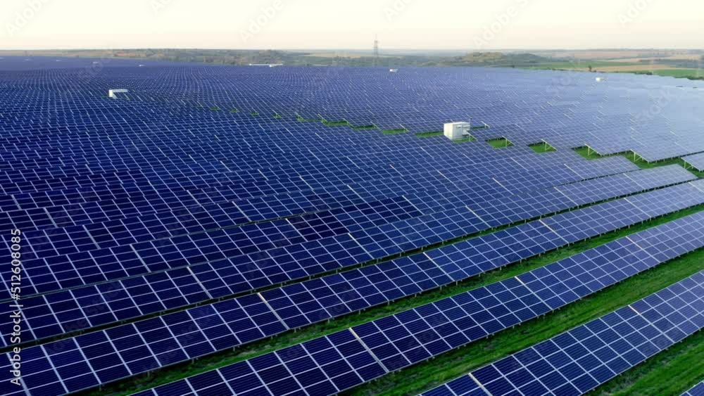 Aerial view of solar power station panels Green energy Electrical innovation nature environment. Aerial view of solar power station panels Green energy Electrical innovation nature environment.