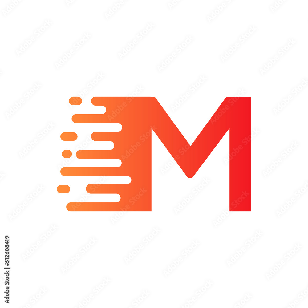 Abstract Dots Letter M Logo Design. M Letter Design Vector with Dots Vector Template Illustration. Abstract Dots Letter M Logo Design. M Letter Design Vector with Dots Vector Template Illustration.