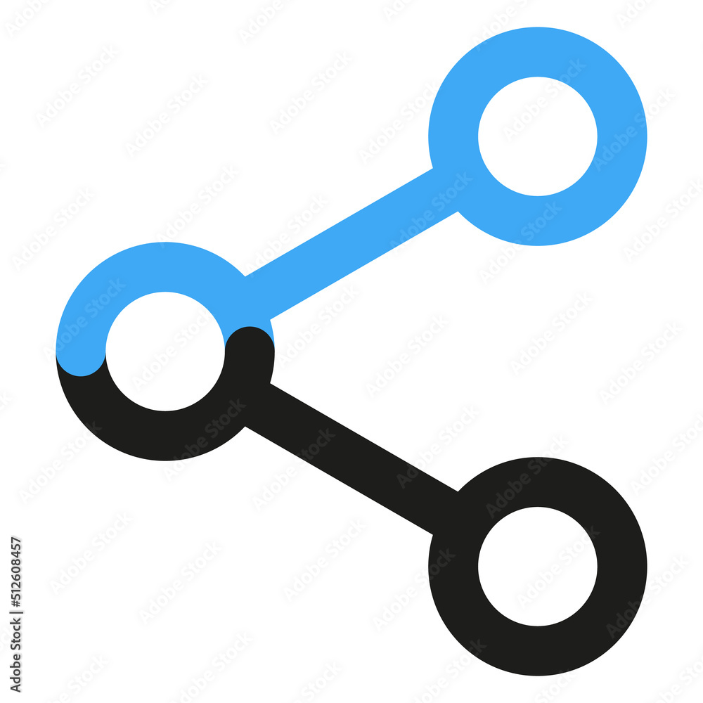 Share icon isolated on white background. Share, network illustration. Share icon isolated on white background. Share, network illustration.