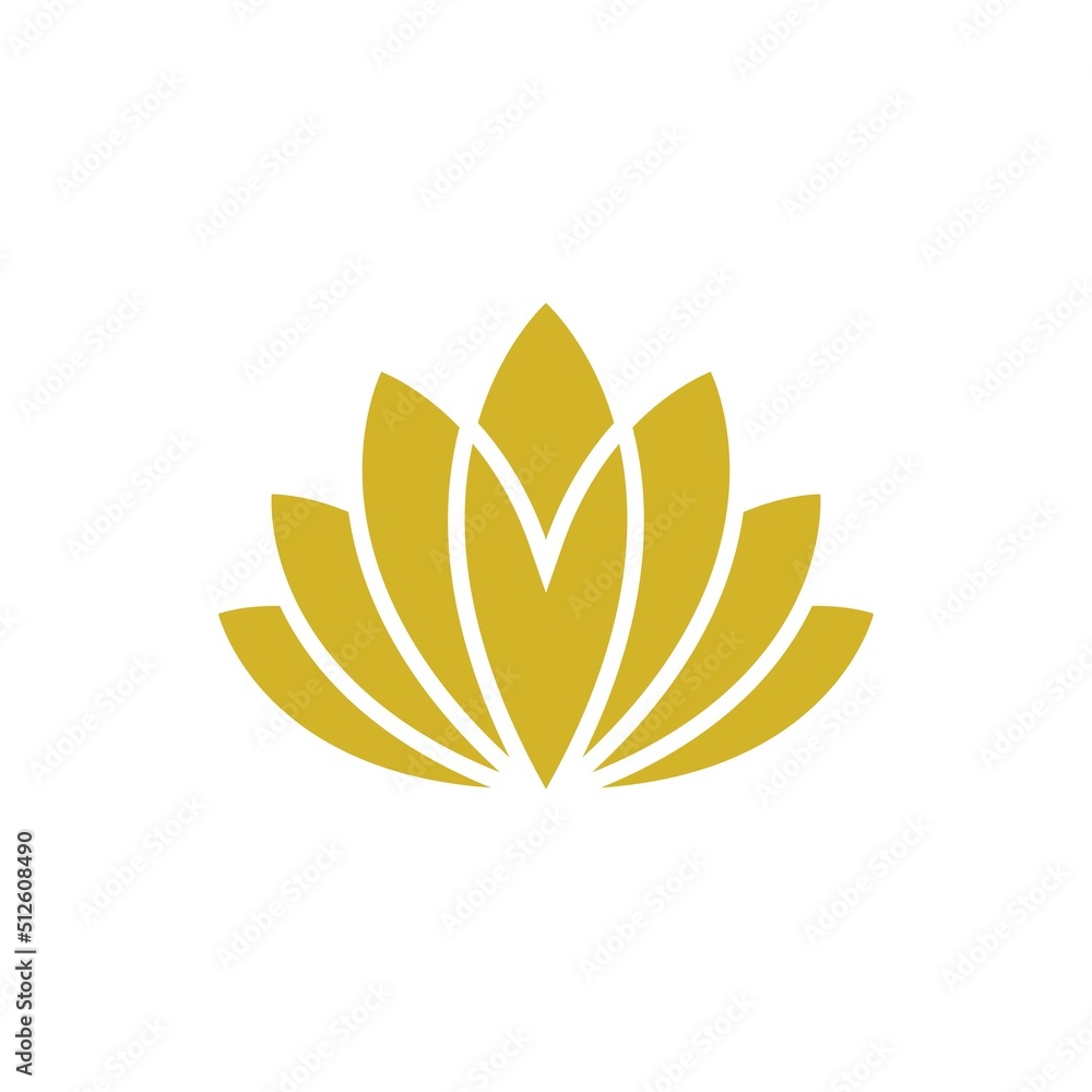 Beauty Vector lotus icon Beauty Vector lotus icon
