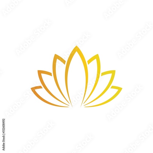 Beauty Vector lotus icon