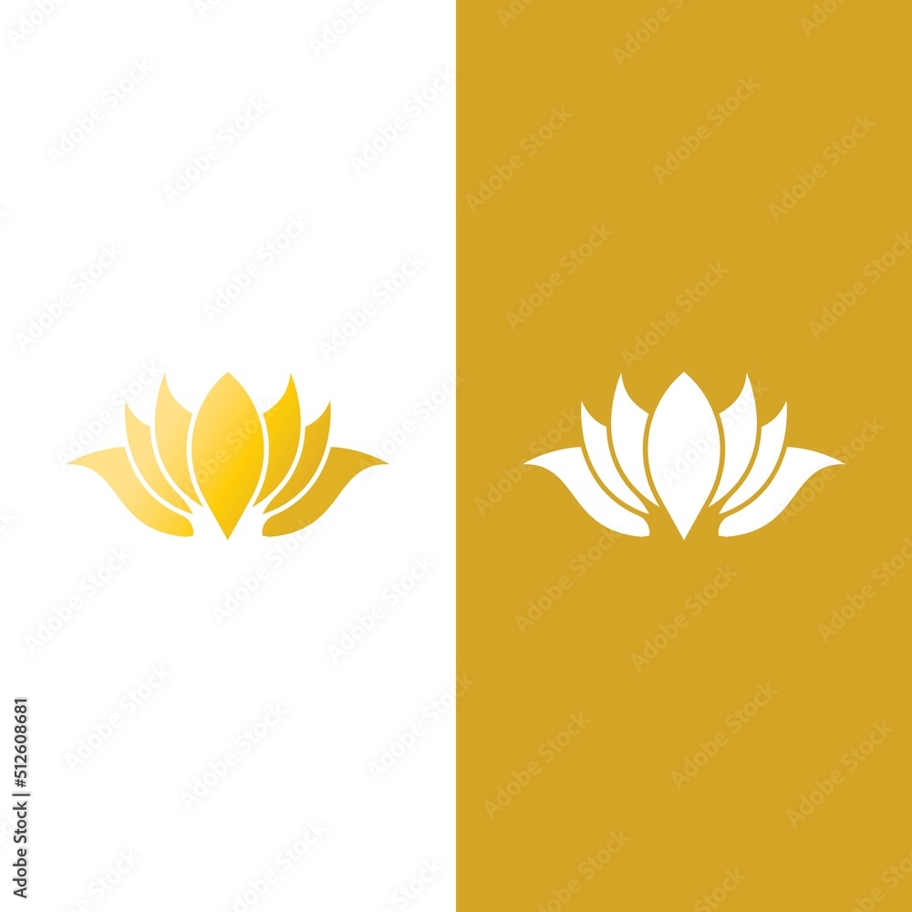 Beauty Vector lotus icon Beauty Vector lotus icon