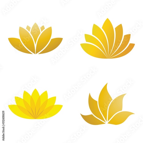 Beauty Vector lotus icon