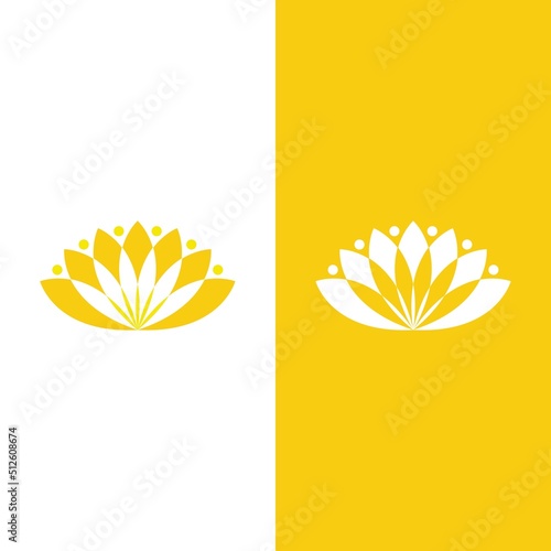Beauty Vector lotus icon
