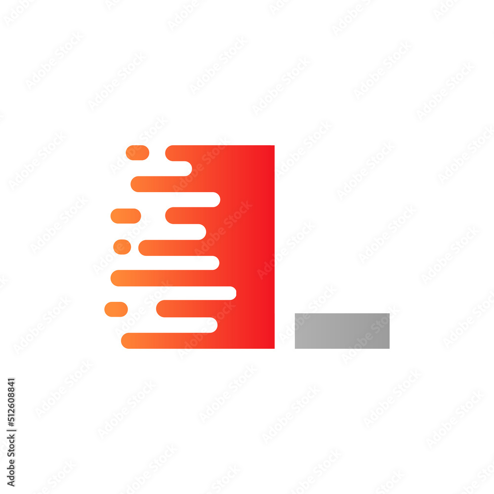 Abstract Dots Letter L Logo Design. L Letter Design Vector with Dots Vector Template Illustration. Abstract Dots Letter L Logo Design. L Letter Design Vector with Dots Vector Template Illustration.
